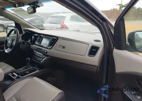 2016 Kia Sedona Sx Luxury z USA, uszkodzony, nr VIN KNDME5C14G6184631